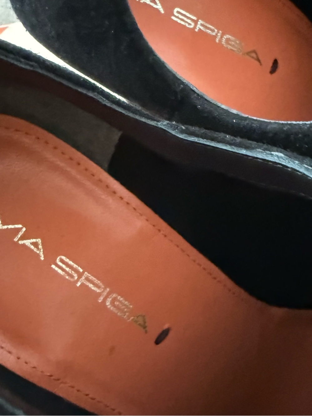 Via Spiga Black Wedge Ankle Booties - Picture 3 of 4